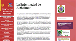 Desktop Screenshot of fundacionalzheimer.com